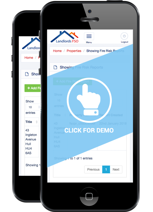 Landlords FSO Online Fire Safety Management Software